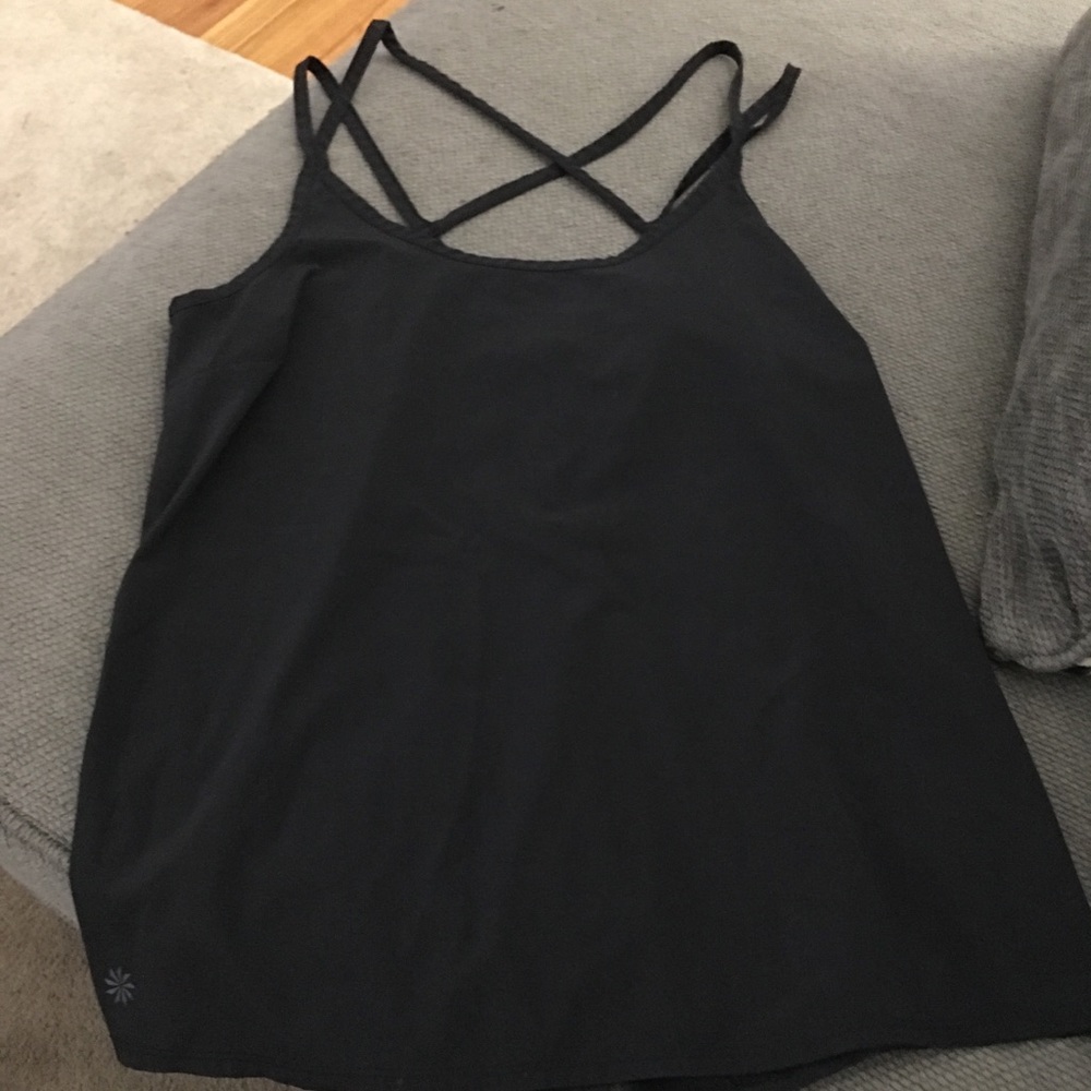 Black Athleta workout tank